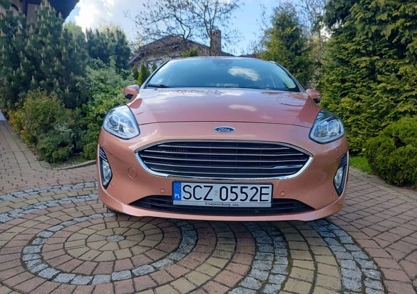 Ford Fiesta cena 42750 przebieg: 22800, rok produkcji 2017 z Częstochowa małe 436